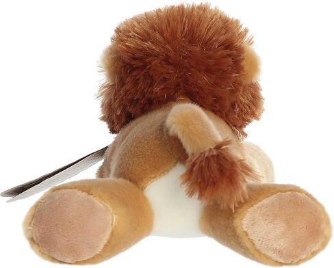 Aurora® Responsibly Made Eco Nation™ Eco Softies™ Lion Stuffed Animal - Ideal for Playtime Adventures - Perfect for Birthdays or Just Because - Brown 8 Inches in Saudi Arabia