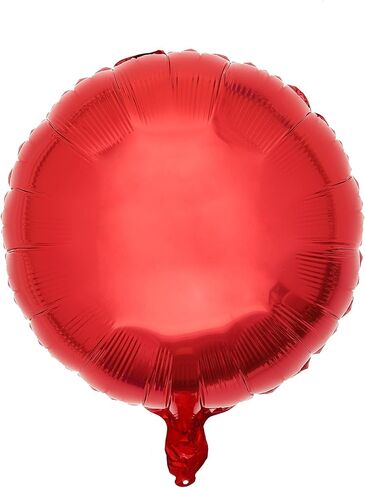شكل رقائق حمراء RED REOLE 10pcs بالونات BIG MYLAR البالونات الهيليوم لعيد ميلاد زواج حفل زفاف الطفل 18 بوصة in Kuwait