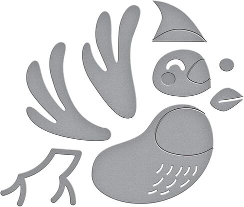 يموت Spellbinders S1-157 Conrad Cardinal المحفور من مجموعة Dancin 'Christmas Friends in Saudi Arabia