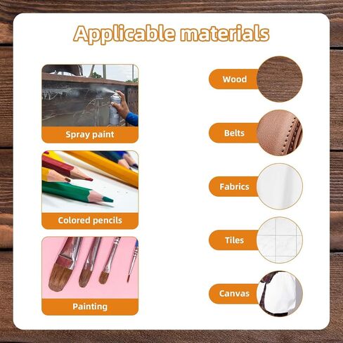 20pcs Flower Stencils for Painting, 3 Inch Reusable Sunflower Plant Botanical Floral Wildflower Templates for Wood Nature Fence Walls DIY Crafts T-Shirts Canvas & Floor Decor in Saudi Arabia