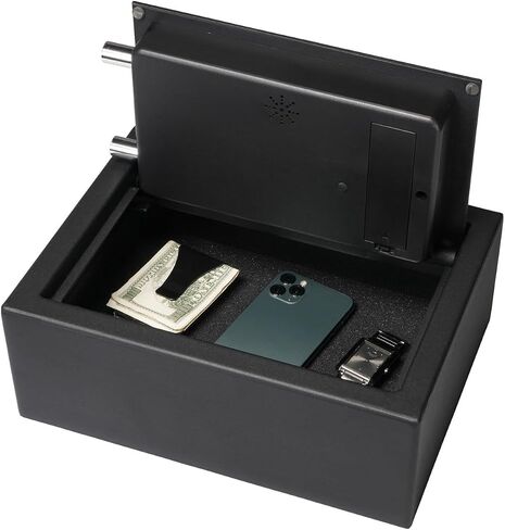 Stack-On Small Drawer Safe with Electronic Lock – Compact Personal Safe for Desk or Nightstand with Backup Key and Steel Security Construction in Saudi Arabia
