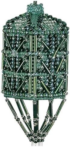 Willow Beaded Tassel Mill Hill Cross Stitch Charmed Ornament Kit in Saudi Arabia