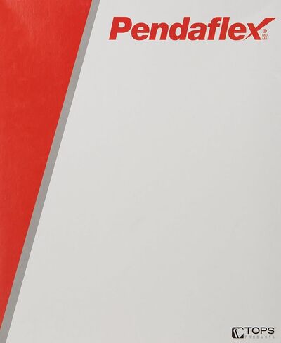 Pendaflex RK15213 مجلدات ملفات كرافت داكنة بطبقتين، 1/3 علامة تبويب علوية، حرف، بني (صندوق من 100) in Saudi Arabia