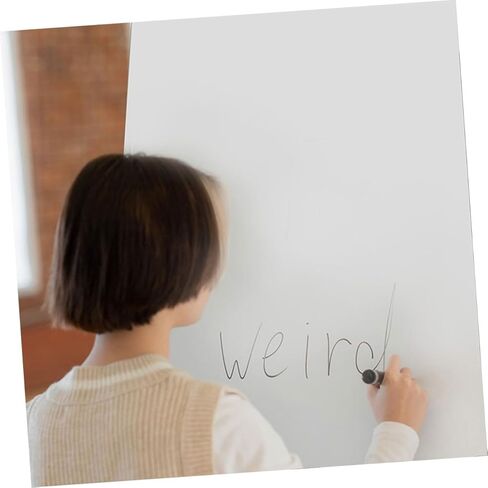 ملصق ساكن قابلة للإزالة للتشبث الأبيض سطح الكتابة القابلة للمحو لفصل الفصل المنزلي ، استخدم ملصق جدار جاف متعدد الاستخدامات لتدريس الإبداع in Kuwait