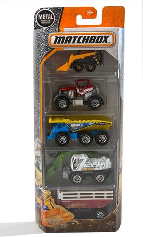 Matchbox 2017 Farm and Construction 5 Pack in Saudi Arabia