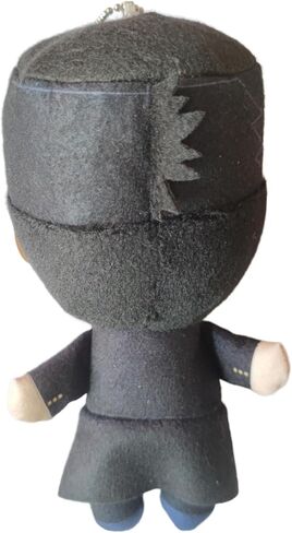 Anime Series Inspired Character Plush Doll – Black-Haired School Boy & Black-Cloaked Figure Set, 8-Inch Soft Collectible Toy (B) in Saudi Arabia
