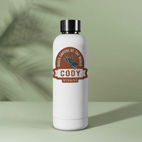 Cody WY Rodeo Capitol of the World Sticker, Cute Wyoming Decal for Hydroflask, Cool Western Gift in Saudi Arabia