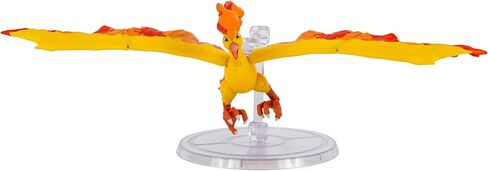 Pokémon 6 "Moltres Toxted Battle Figure Toy مع حامل عرض - مرخص رسميًا - هدية بوكيمون قابلة للتحصيل للأطفال والبالغين - تتراوح أعمارهم بين 8+ in Saudi Arabia