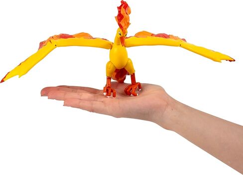 Pokémon 6 "Moltres Toxted Battle Figure Toy مع حامل عرض - مرخص رسميًا - هدية بوكيمون قابلة للتحصيل للأطفال والبالغين - تتراوح أعمارهم بين 8+ in Saudi Arabia