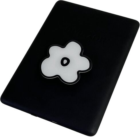 Cute Heart Expandable Collapsible Grip Stand Holder for Kindle eReaders iPhone and Smartphone(Black) in Saudi Arabia
