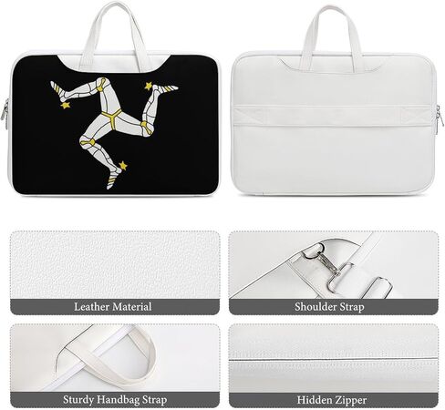 علم حقيبة الكمبيوتر المحمول من جزيرة Man من Man Sleeve Pu Crossbody Crossder Counter Bass Lags For Location in Saudi Arabia