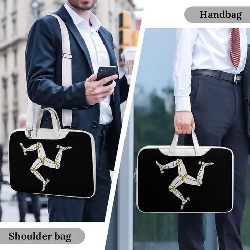 علم حقيبة الكمبيوتر المحمول من جزيرة Man من Man Sleeve Pu Crossbody Crossder Counter Bass Lags For Location in Saudi Arabia