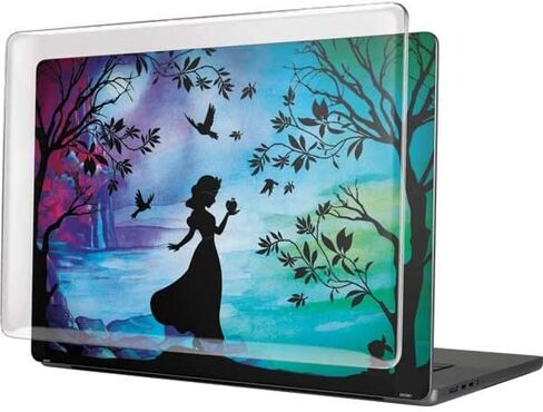 Skinit Case + Skin Compatible with MacBook Pro 16in (2021) - Officially Licensed Disney Snow White Enchanted Forest Design in Saudi Arabia