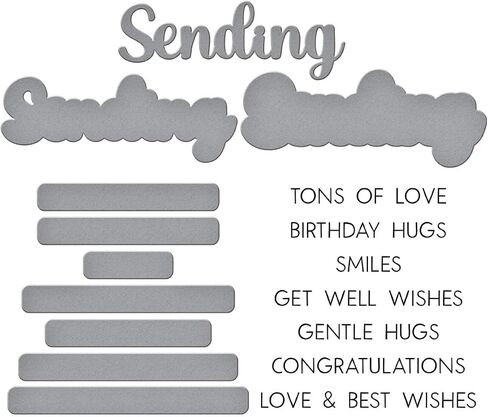 spellbinders ترسل الابتسامات مشاعر الطوابع والموت ، المعادن in Saudi Arabia