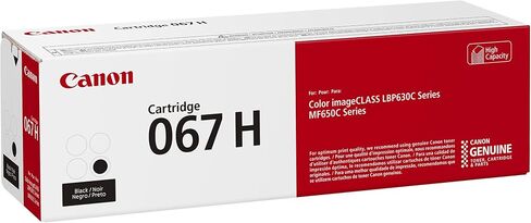 Canon 067 Black & Cyan High Capacity Toner Cartridges Compatible with MF656Cdw, MF654Cdw, MF653Cdw, LBP633Cdw & LBP632Cdw Printers in Saudi Arabia