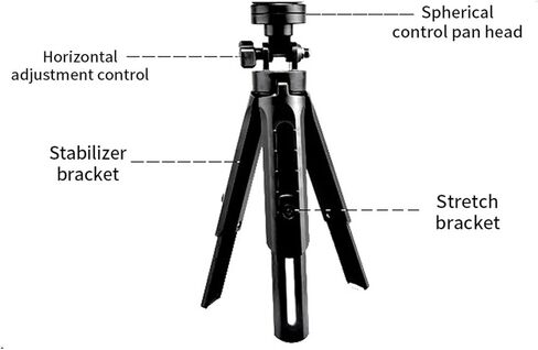 Monopod Projector Stand Tripod 1/4 Screw Base in Saudi Arabia