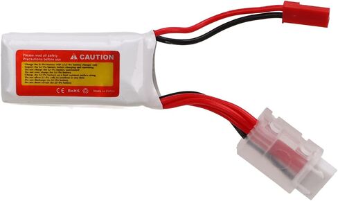 RiToEasysports RC Lipo Battery,350mAh RC Lipo Battery 11.1V 70C Discharge Rate 3S JST Plug Connector for Remote Control Vehicles in Saudi Arabia