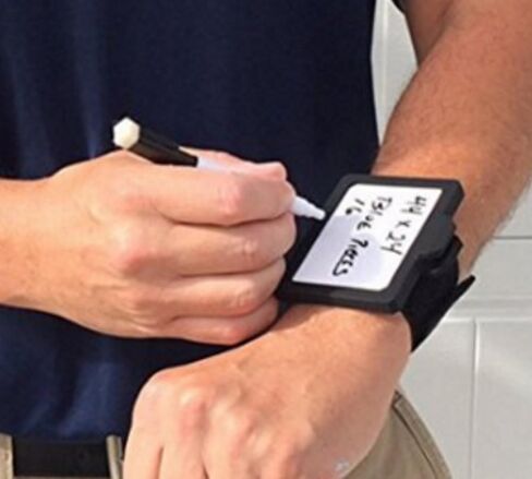 Dry Erase Board You Wear On Your Wrist. in Saudi Arabia