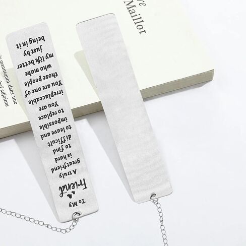 I Don't Watch Porn Funny Bookmarks Stainless Steel Book Mark with Box,Reading Supplies for Book Lover in Saudi Arabia