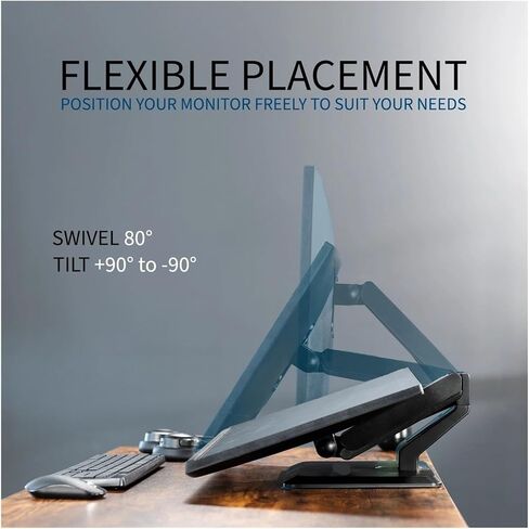 Freestanding Monitor Stand for 17" to 32" Touch Screens - in Saudi Arabia