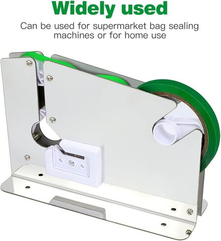 18 قطعة من شريط إغلاق الأكياس البلاستيكية، شريط إغلاق ملون لأكياس إعادة تعبئة الموزع، أكياس بوليباغ 12 مم (أحمر، أزرق وأخضر) in Kuwait