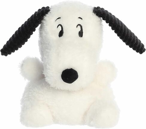 Aurora® Adorable Peanuts® 75th Anniversary Snoopy Palm Pals™ Stuffed Animal - Officially Licensed Toys for All Snoopy Fans - Nostalgic Gift for Adults and Birthday Celebrations - White 5 Inches in Saudi Arabia