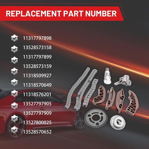 19200-P01-004 Timing Belt Kit Water Pump Fits for 1988-1995 Civic DX 1.5L,1993-1995 Civic 1.5L,1988-1991 CRX 1.5L Engine Timing Belt Kit Replace OE 14400-PM3-004,19200-P01-004, TS26143, ITM143 in Kuwait