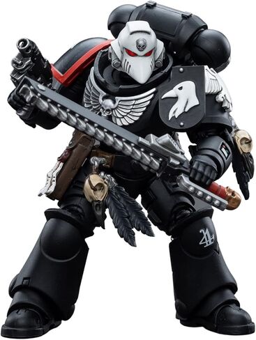 JOYTOY 1/18 Warhammer 40,000 Action Figure Raven Guard Intercessors Sergeant Rychas 4Inch Collection Model in Kuwait