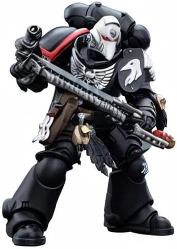 JOYTOY 1/18 Warhammer 40,000 Action Figure Raven Guard Intercessors Sergeant Rychas 4Inch Collection Model in Kuwait