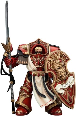 JOYTOY 1/18 Warhammer 40,000 Action Figure Raven Guard Intercessors Sergeant Rychas 4Inch Collection Model in Kuwait