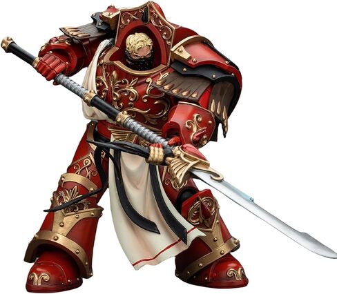 JOYTOY 1/18 Warhammer 40,000 Action Figure Raven Guard Intercessors Sergeant Rychas 4Inch Collection Model in Kuwait