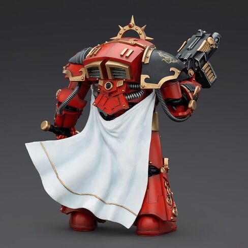 JOYTOY 1/18 Warhammer 40,000 Action Figure Raven Guard Intercessors Sergeant Rychas 4Inch Collection Model in Saudi Arabia