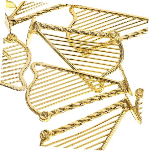 30pcs Mini Harp Model Ornament Harp Prop Musical Christmas Decor in Saudi Arabia
