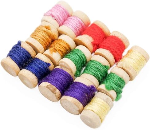 Odoria 1/12 Miniature التخزين المؤقت للخيط 15pcs ملحقات الديكور دمية in Kuwait