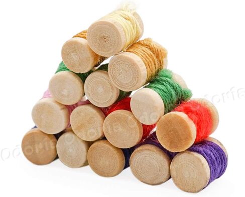 Odoria 1/12 Miniature التخزين المؤقت للخيط 15pcs ملحقات الديكور دمية in Kuwait