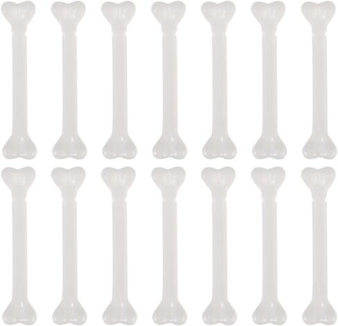 Garneck 36pcs واقعية مصغرة الهيكل العظمي الزخرفة 2.9 بوصة من البلاستيك نموذج العظام الصغيرة للحرف اليدوية الهيكل العظمي الجمجمة المزيفة ل DIY Doll House Halloween Party Decoration in Saudi Arabia