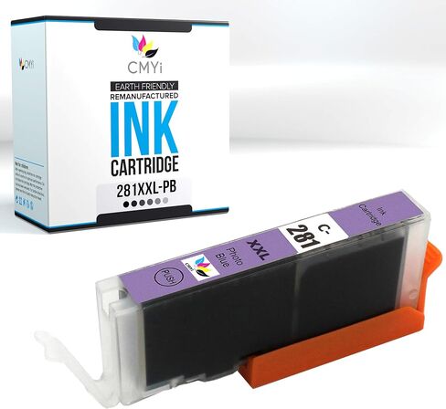 280XXL 281XXL Replacement Combo Pack Ink Cartridges for Canon PIXMA TS8120, TS8220, TS8320, TS9120, TS9520 (2 PG Black, 1 Black, 1 Cyan, 1 Magenta, 1 Yellow, 1 Photo Blue) in Kuwait