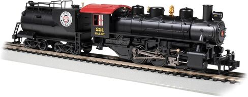 قطارات Bachmann - USRA 0-6-0 W/Smoke & Vanderbilt Tender - Seaboard® #221 - HO Scale in Saudi Arabia