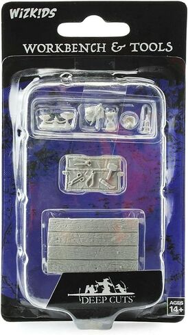 Wizkids Deep Cuts Miniatures Terrain: Wave 5: Workbench & Tools in Saudi Arabia