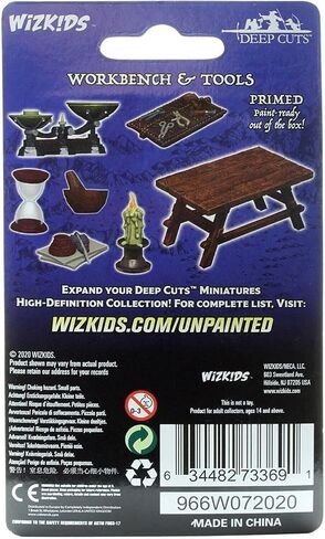 Wizkids Deep Cuts Miniatures Terrain: Wave 5: Workbench & Tools in Saudi Arabia