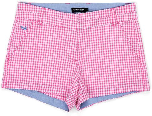 Southern Marsh The Brighton Short - Gingham, Pink, WS0 in Saudi Arabia