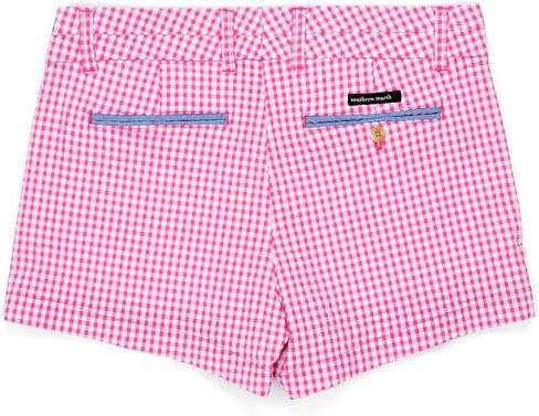 Southern Marsh The Brighton Short - Gingham, Pink, WS0 in Saudi Arabia
