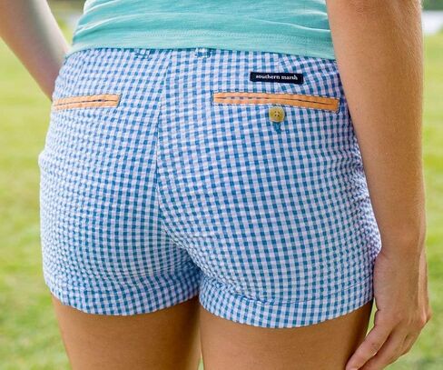 Southern Marsh The Brighton Short - Gingham, Pink, WS0 in Saudi Arabia