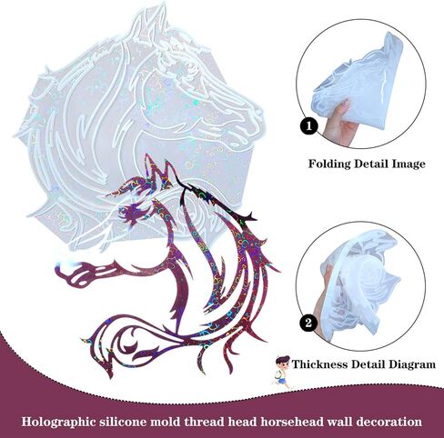 Holographic American Flag Resin Mold, Wall Hanging Epoxy Mold, Large Wall Art Silicone Mold for Epoxy Resin, for DIY Home Decor,Handicrafts (Style 1) in Kuwait