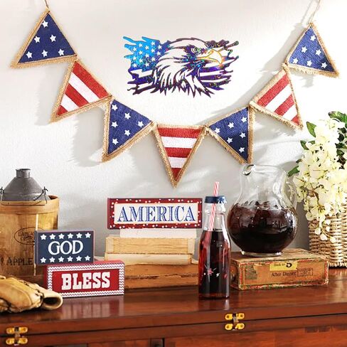Holographic American Flag Resin Mold, Wall Hanging Epoxy Mold, Large Wall Art Silicone Mold for Epoxy Resin, for DIY Home Decor,Handicrafts (Style 1) in Kuwait