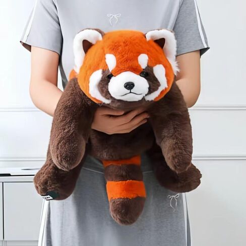 Ytterbium Cute Red Panda Plush - Huggy Soft Stuffed Animal, Perfect Sleep Doll for Kids and Gifts (25.5inches) in Saudi Arabia