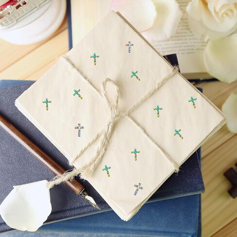 2400Pcs Mini Cross Sticker Laser Christening Paper Decal Holographic Baptism Self-Adhesive Sticker for Church Planner Envelope Scrapbook DIY Supplies, 0.5 in in Saudi Arabia