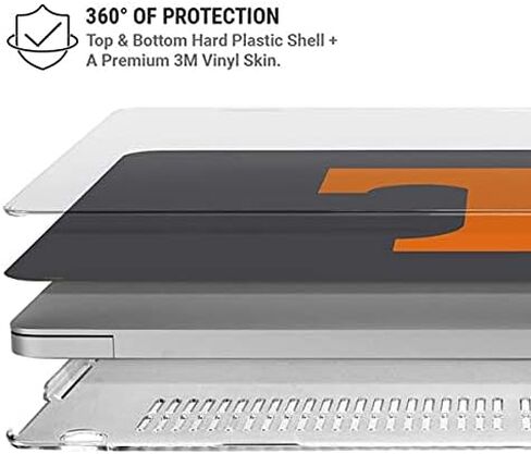 Skinit Case + Skin Compatible with MacBook Air 13in (2020) - Officially Licensed University of Tennessee Logo Design in Saudi Arabia