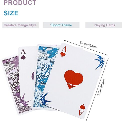 Cardistry Magic Practice Card Poker,Wonderful Journey Playing Cards for Cardistry Playing Cards,Magic Poker Cards (HC) in Saudi Arabia
