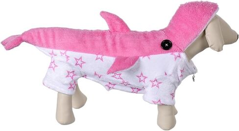 Landshark Jeff Costume for Dogs Halloween Pet Cosplay Outfits Superhero Shark Cat Dog Suit in Saudi Arabia